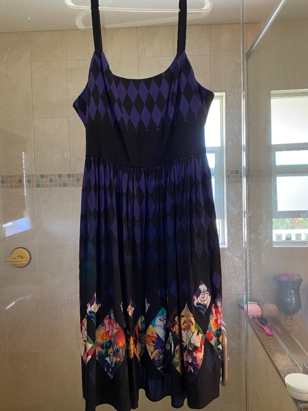 RARE Disney Dress Shop Harlequin Villains Dress Never Worn NT go MER%CAR%I